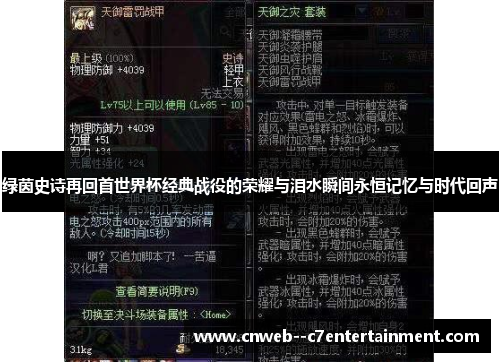 绿茵史诗再回首世界杯经典战役的荣耀与泪水瞬间永恒记忆与时代回声